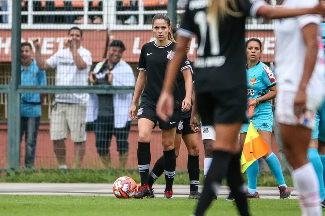 Corinthians x Santos. Foto: Bruno Teixeira/Corinthians