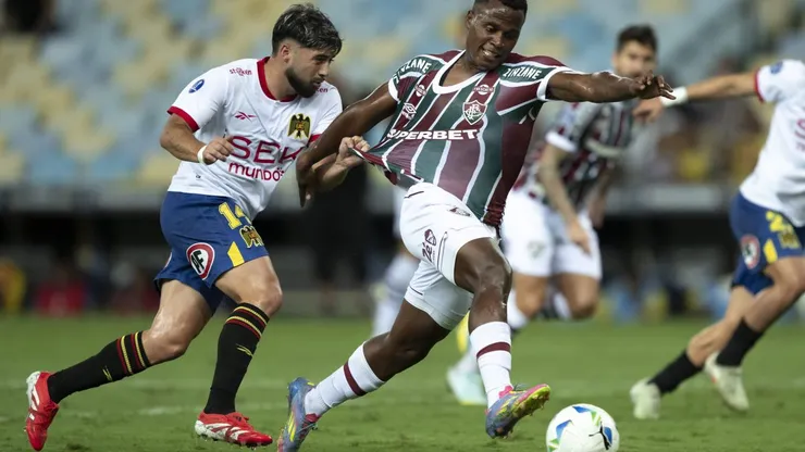 Fluminense x Unión Española no Maracanã pela Copa Sul-Americana. Foto: Jorge Rodrigues/AGIF