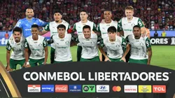 Jogadores do Palmeiras posam para foto - Foto: Christian Alvarenga/Getty Images