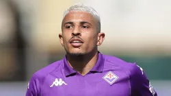 FLORENCE, ITALY - MARCH 30: Domilson Cordeiro dos Santos known as Dodo of ACF Dodô, lateral-direito da Fiorentina - Foto: Gabriele Maltinti/Getty Images