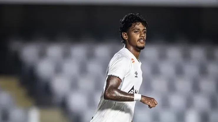 Andrey, em ação pelo Santos - Foto: Instagram/Santos FC