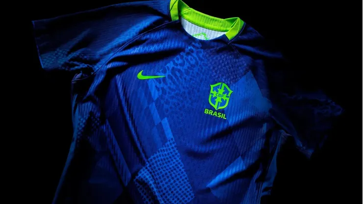 Segundo uniforme da Seleção Brasileira de Futebol Feminino 2025. Foto: Nike/Divulgação