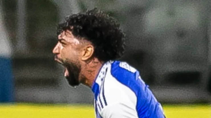 Gabigol, atacante do Cruzeiro contra o Palestino na Sul-Americana