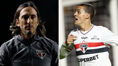 Zubeldía abordou situação de Lucca no Tricolor