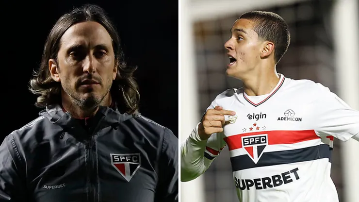 Zubeldía abordou situação de Lucca no Tricolor