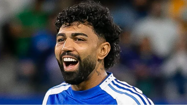 MG - BELO HORIZONTE - 14/05/2025 - COPA SUL-AMERICANA 2025, CRUZEIRO X PALESTINO - Gabigol jogador do Cruzeiro durante partida contra o Palestino no estadio Mineirao pelo campeonato Copa Sul-americana 2025.