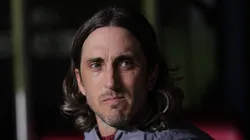 Zubeldía durante partida do SPFC na Liberta