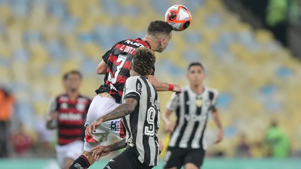 Flamengo x Botafogo em 2025. Foto: Thiago Ribeiro/AGIF