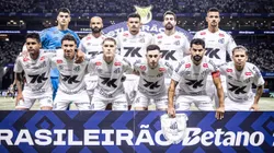Equipe do Santos que atuou contra o Ceará