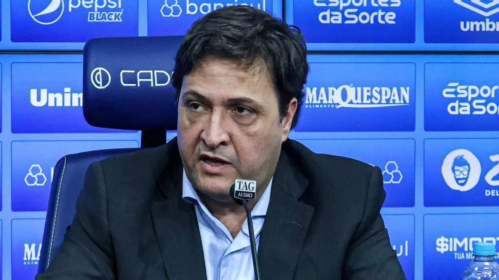 Alberto Guerra no Grêmio. Foto: Maxi Franzoi/AGIF
