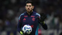 MG - BELO HORIZONTE - 04/05/2025 - BRASILEIRO A 2025, CRUZEIRO X FLAMENGO - Rossi jogador do Flamengo durante aquecimento antes da partida contra o Cruzeiro no estadio Mineirao pelo campeonato Brasileiro A 2025. Foto: Gilson Lobo/AGIF