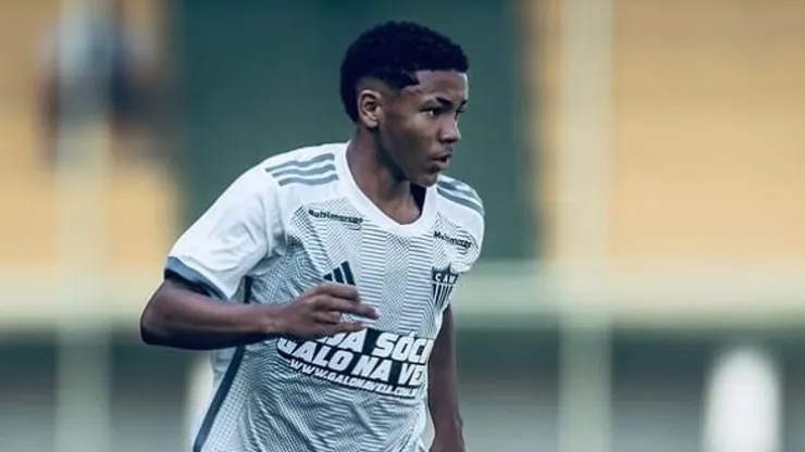 Gabriel Veneno no Atlético-MG. Foto: Reprodução/Instagram