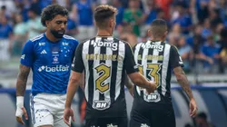 MG - BELO HORIZONTE - 09/02/2025 - MINEIRO 2025, CRUZEIRO X ATLETICO-MG - Gabriel jogador do Cruzeiro durante partida contra o Atletico-MG no estadio Mineirao pelo campeonato Mineiro 2025. Foto: Fernando Moreno/AGIF