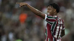 Keno marcou o primeiro gol do Fluminense sobre o Unión Española. Foto: Jorge Rodrigues/AGIF