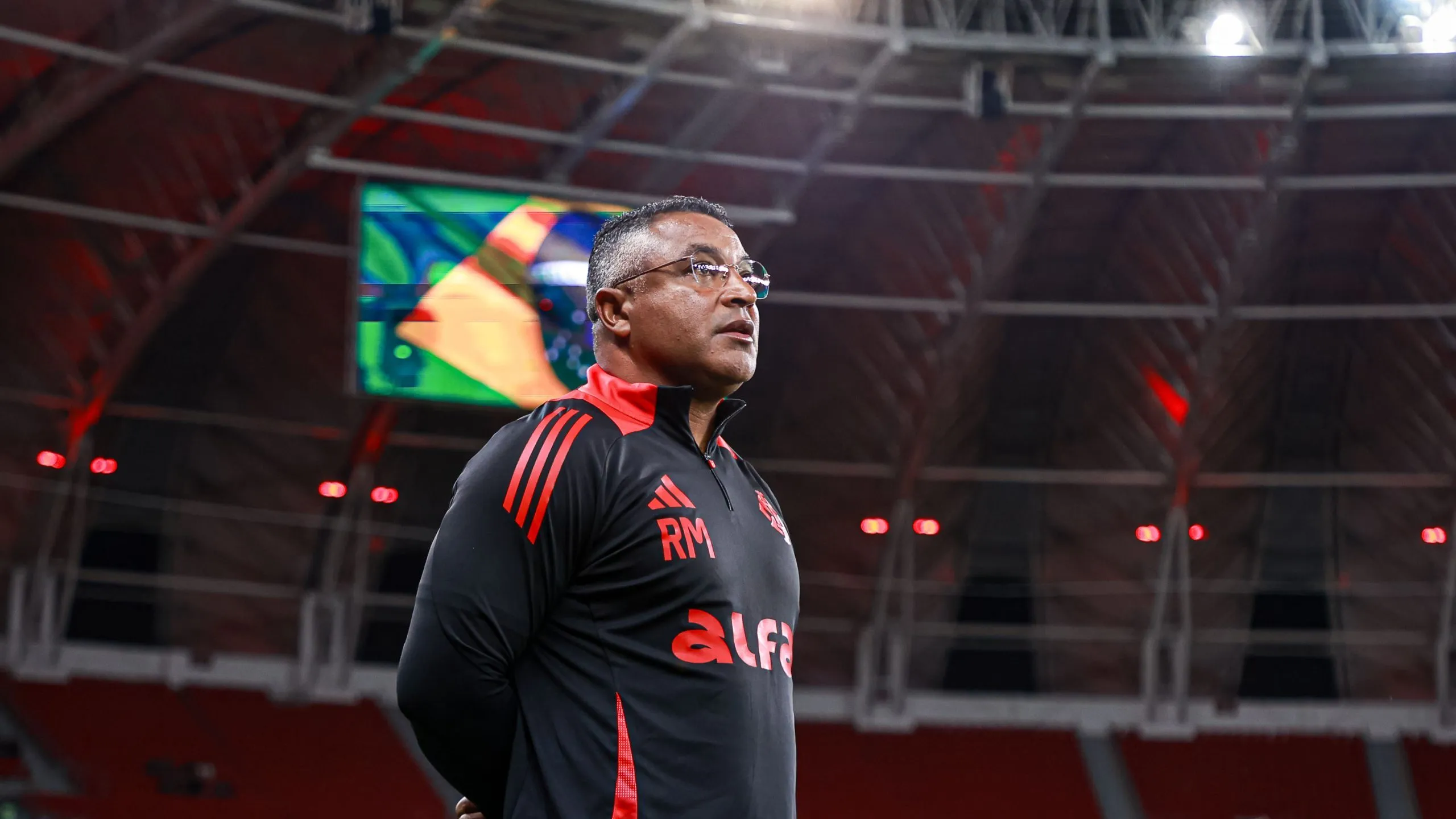 Roger Machado técnico do Internacional durante partida contra o Maracana, Foto: Maxi Franzoi/AGIF
