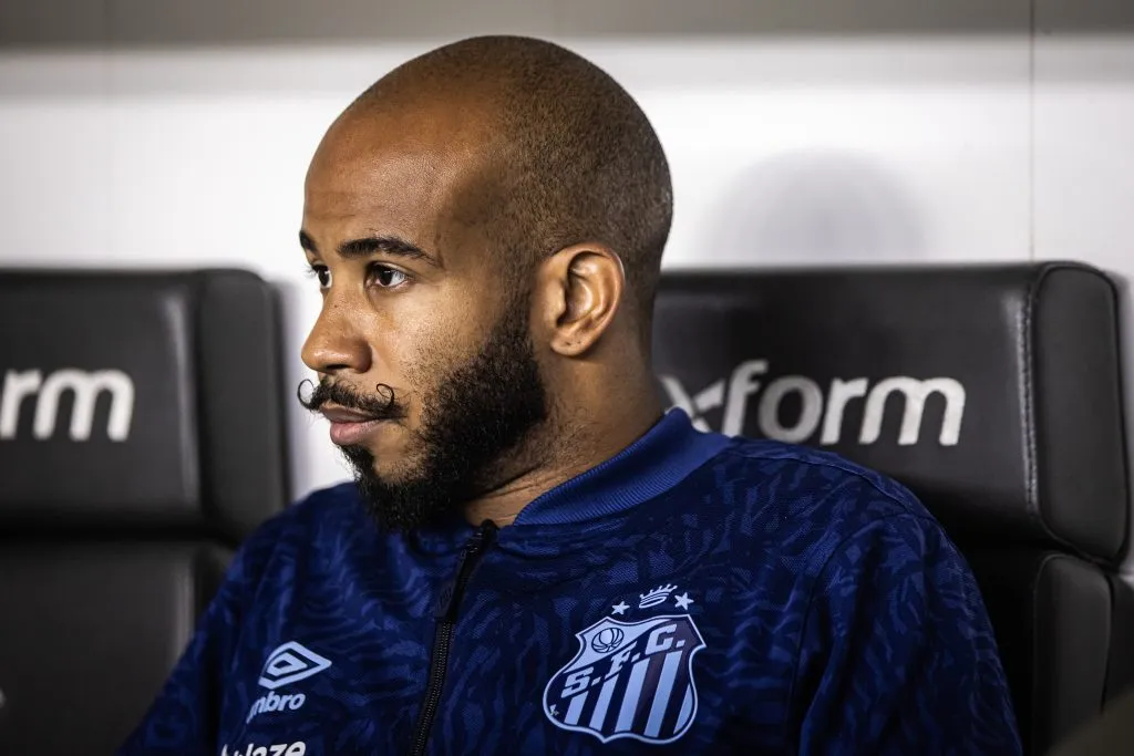 Meio-campista participou de poucas partidas em 2024. Foto: Abner Dourado/AGIF