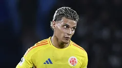 Richard Ríos, meio-campista colombiano do Palmeiras - Foto: Gabriel Aponte/Getty Images