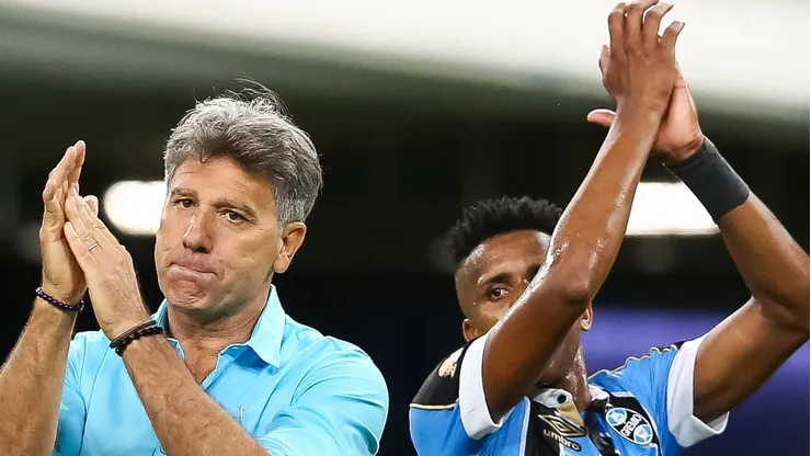Renato Gaúcho e Bruno Cortez foram campeões da Libertadores 2017 pelo Grêmio