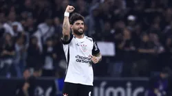 Yuri Alberto jogador do Corinthians comemora seu gol durante partida contra o Internacional - Foto: Marcello Zambrana/AGIF