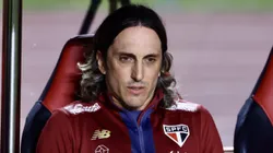 Zubeldía no comando do São Paulo. Foto: Marcello Zambrana/AGIF