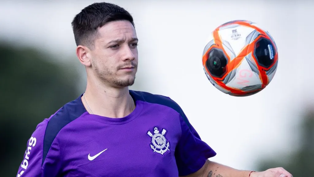 Garro durante treinamento. Foto: Rodrigo Coca/Ag. Corinthians