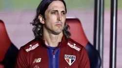 SP - SAO PAULO - 17/05/2025 - BRASILEIRO A 2025, SAO PAULO X GREMIO - Luis Zubeldia tecnico do Sao Paulo durante partida contra o Gremio no estadio Morumbi pelo campeonato Brasileiro A 2025. Foto: Marcello Zambrana/AGIF