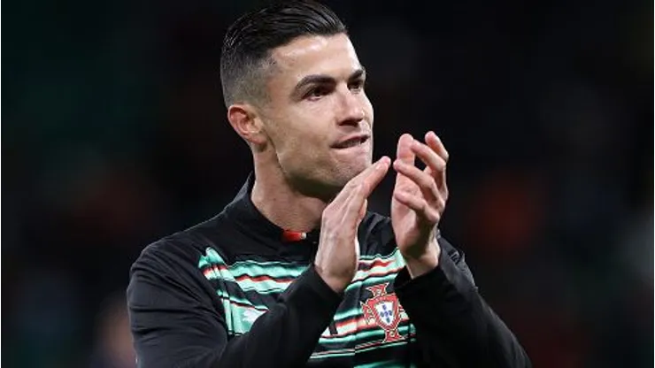 Cristiano Ronaldo durante partida entre Portugal e Dinamarca, pelas quartas de final da Liga das Nações. Foto: Carlos Rodrigues