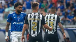 MG - BELO HORIZONTE - 09/02/2025 - MINEIRO 2025, CRUZEIRO X ATLETICO-MG - Gabriel jogador do Cruzeiro durante partida contra o Atletico-MG no estadio Mineirao pelo campeonato Mineiro 2025. Foto: Fernando Moreno/AGIF