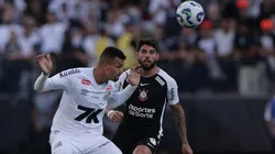 Corinthians x Santos se enfrentando na Neo Química Arena pelo Campeonato Brasileiro A 2025. Foto: Ettore Chiereguini/AGIF