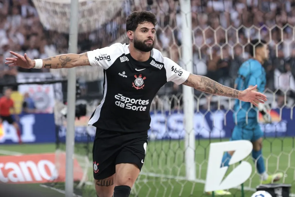 Yuri Alberto marcou mais um gol na temporada. Foto: Marcello Zambrana/AGIF