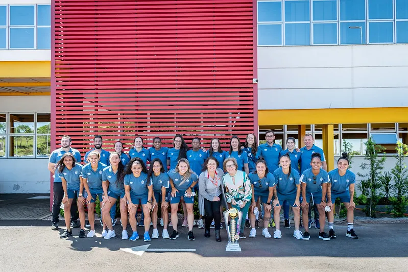 Equipe do Avaí Kindermann. Foto: Avaí Kindermann/Flickr