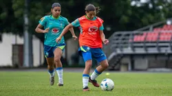 Jogadora Evelin, sub-17. Foto: Nelson Terme/CBF