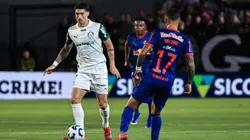 Martinez, jogador do Palmeiras durante partida contra o Bragantino no estadio Cicero De Souza Marques pelo campeonato Brasileiro A 2025