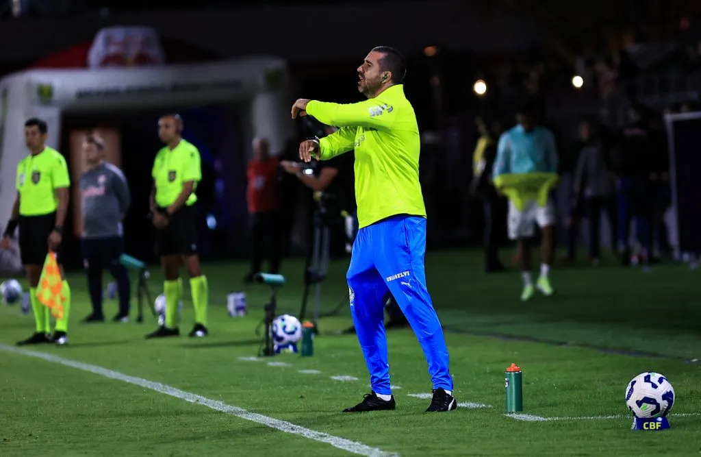 Joao Martins auxiliar técnico do Palmeiras – Foto: Fabio Giannelli/AGIF