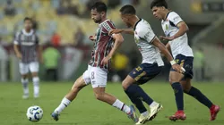 Martinelli, jogador do Fluminense, durante partida contra o Aparecidense. Foto: Jorge Rodrigues/AGIF