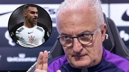 Dorival Júnior e Matheuzinho. Fotos: Rodrigo Coca/Ag. Corinthians e Ettore Chiereguini/AGIF