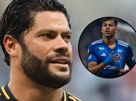 Hulk rebate provocação de Kaio Jorge em Cruzeiro X Atlético-MG