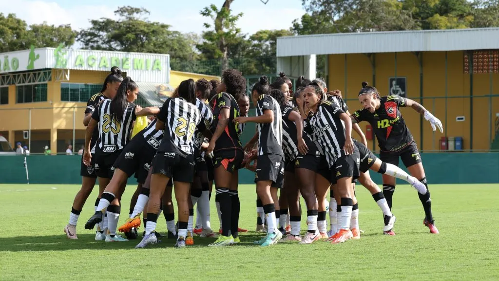 Time do Atlético-MG em duelo pelo Brasileirão Feminino A2