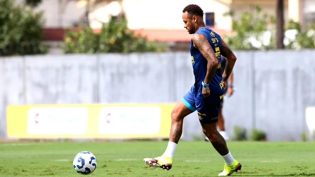 Neymar está treinando normalmente - Foto: Mauricio De Souza/AGIF.