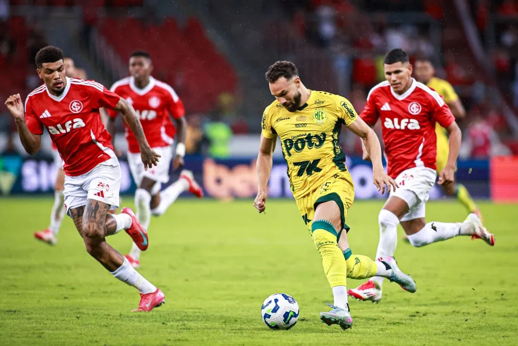 Inter x Mirassol no Brasileirão. Foto: Maxi Franzoi/AGIF