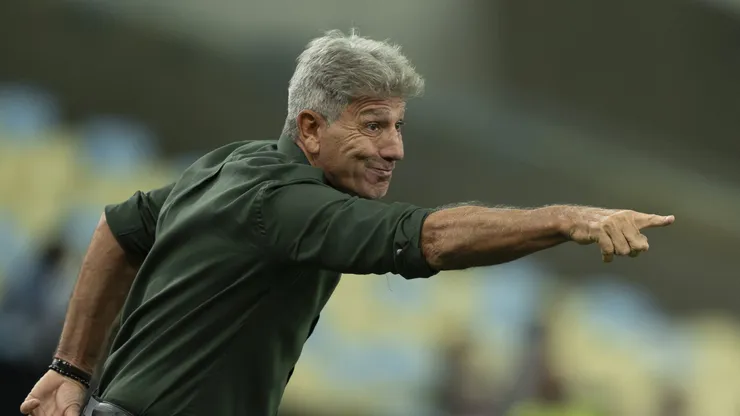Renato Gaúcho técnico do Fluminense durante partida contra o Union Española no estádio Maracanã pelo campeonato Copa Sul-americana 2025.