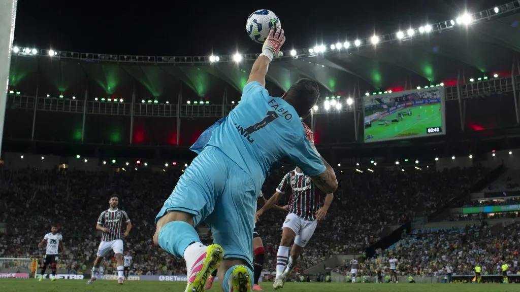 Fábio no Fluminense. Foto: Jorge Rodrigues/AGIF
