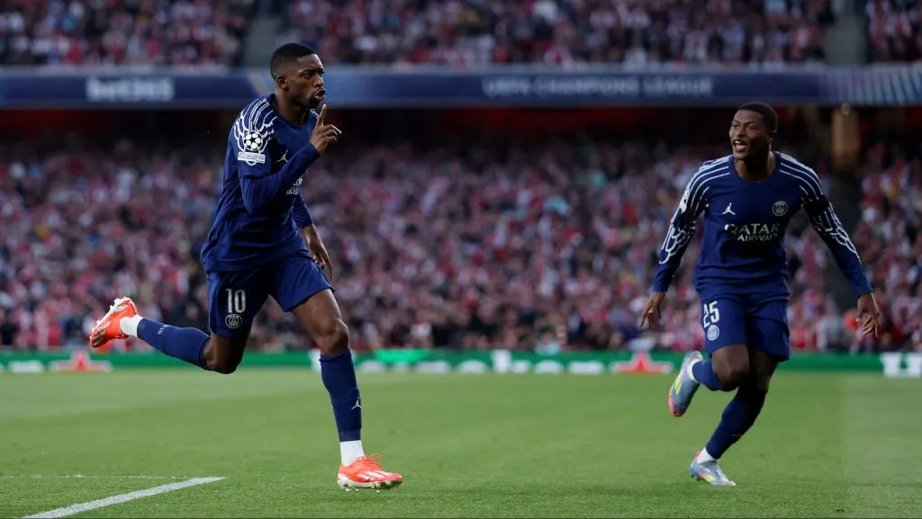 Dembélé é uma das esperanças do PSG - (Photo by Michael Steele/Getty Images).