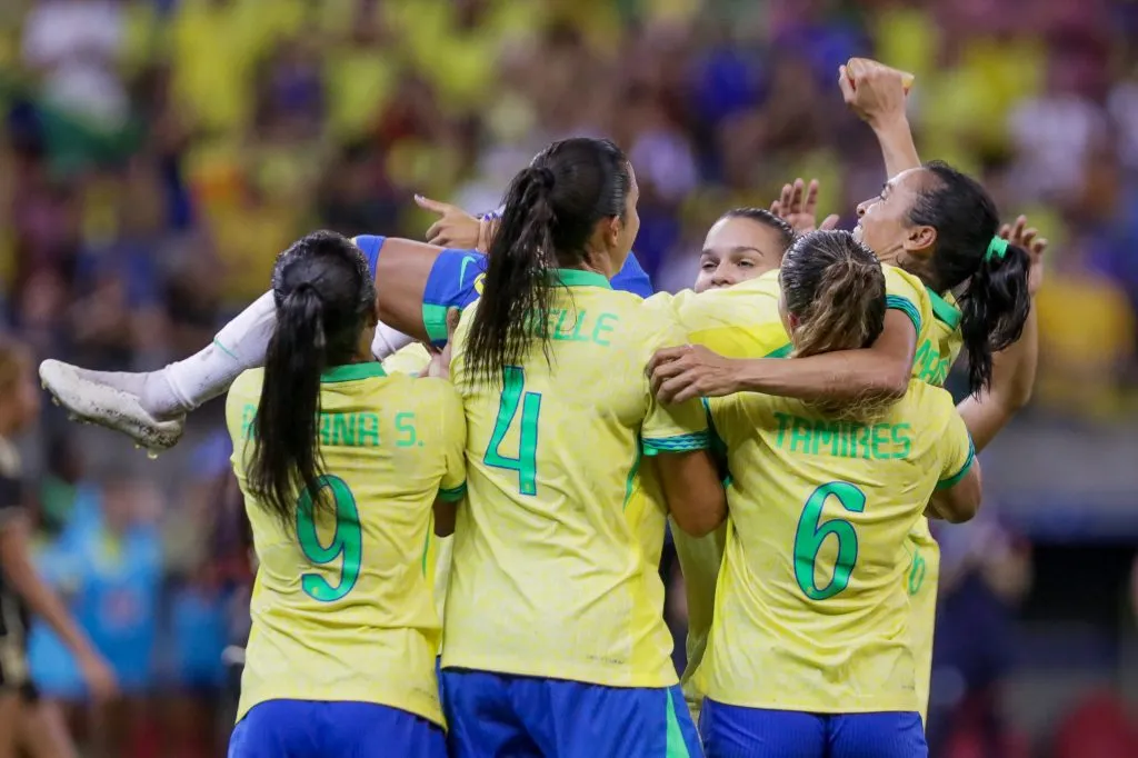 Seleção Feminina Brasileira. Foto: Rafael Vieira/AGIF