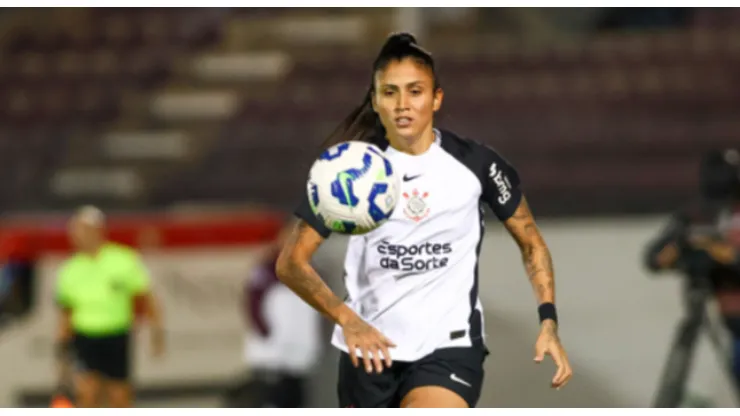 Jaqueline pelo Corinthians. (Foto/Reprodução)