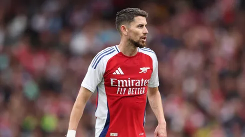 Jorginho não renovará com o Arsenal. Photo by Warren Little/Getty Images