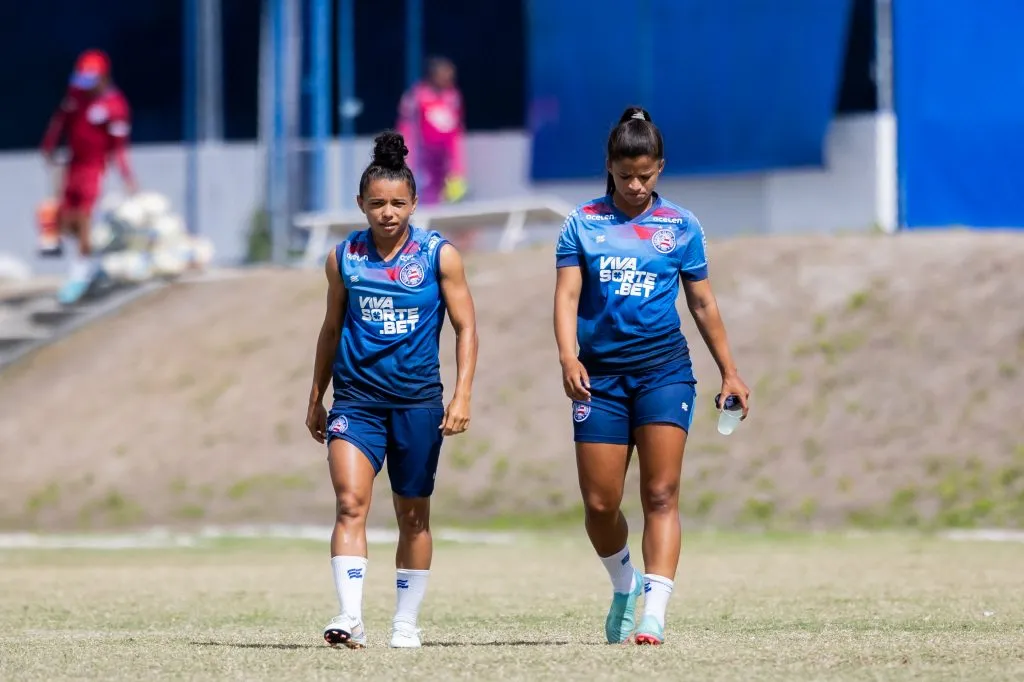 Jogadoras Bahia. Foto: Letícia Martins/EC Bahia