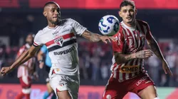 André Silva jogador do São Paulo durante partida contra o Náutico - Foto: Marcello Zambrana/AGIF