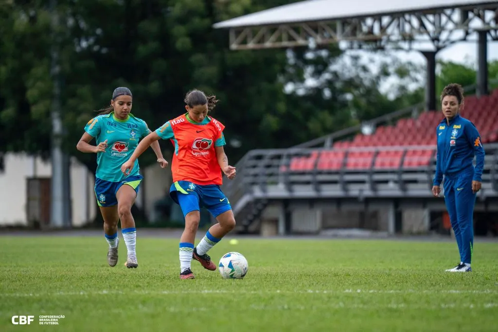 Evelin, sub-17. Foto: Nelson Terme/CBF
