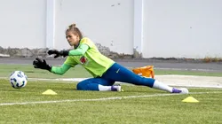 Goleira Sub-17. Foto: Nelson Terme/CBF